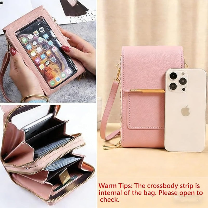 Crossbody Telefoontas met RFID-bescherming – Waterdicht – Past 6.7″ Telefoons | Sansoti