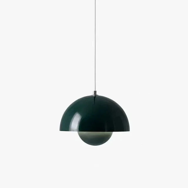 Moderne glazen hanglamp met zachte lichtval – minimalistisch design | Sansoti