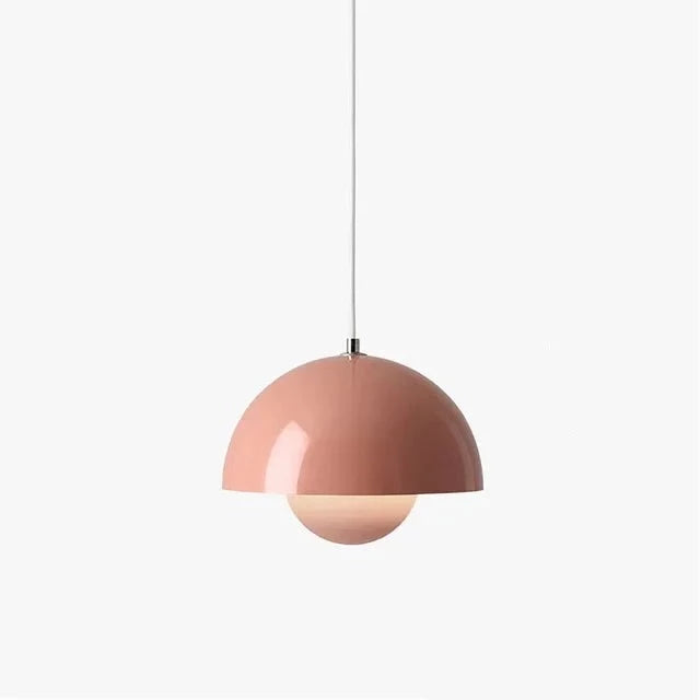 Moderne glazen hanglamp met zachte lichtval – minimalistisch design | Sansoti