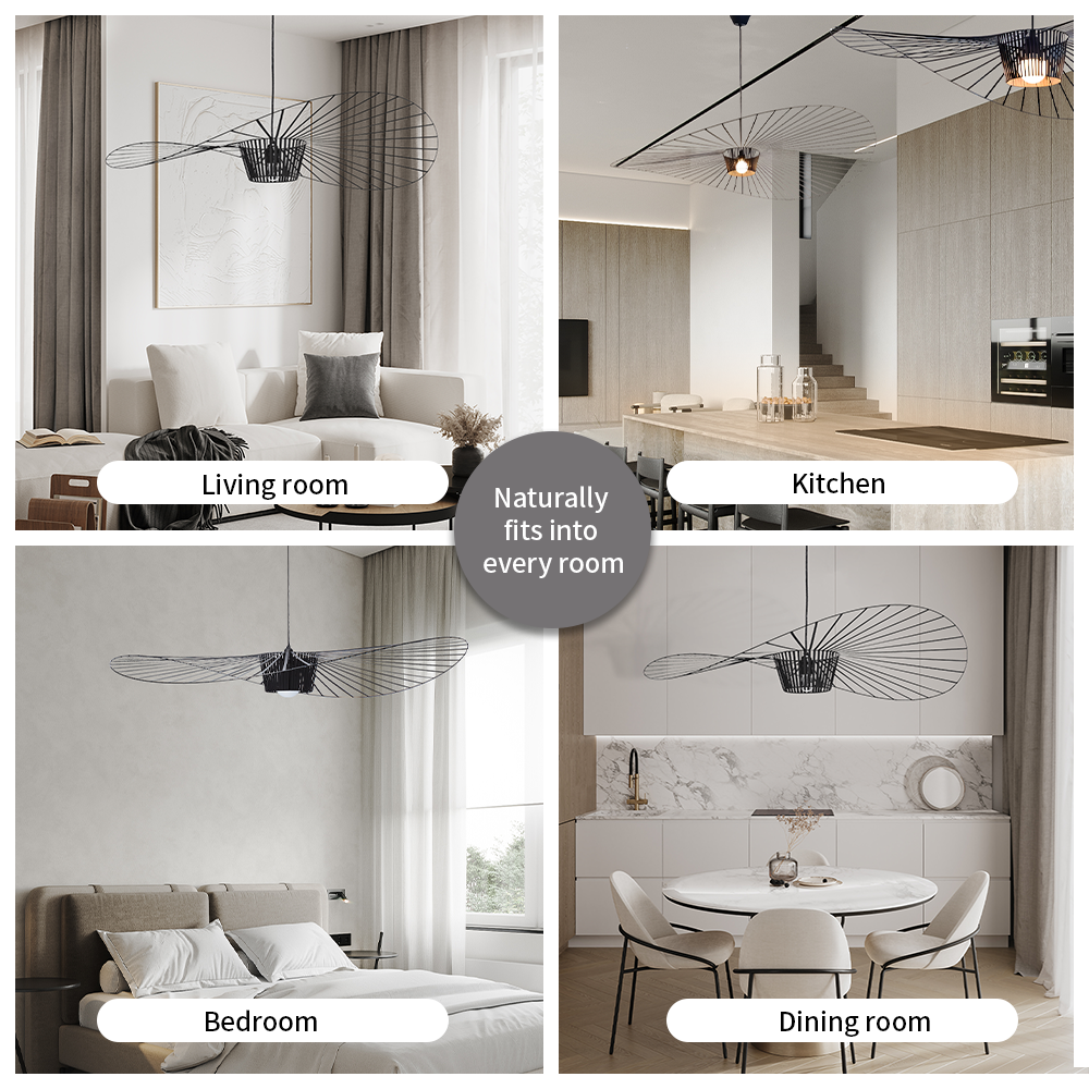 Hanglamp Strohoed Design Modern Elegant Metaal 150cm Verstelbaar | Sansoti