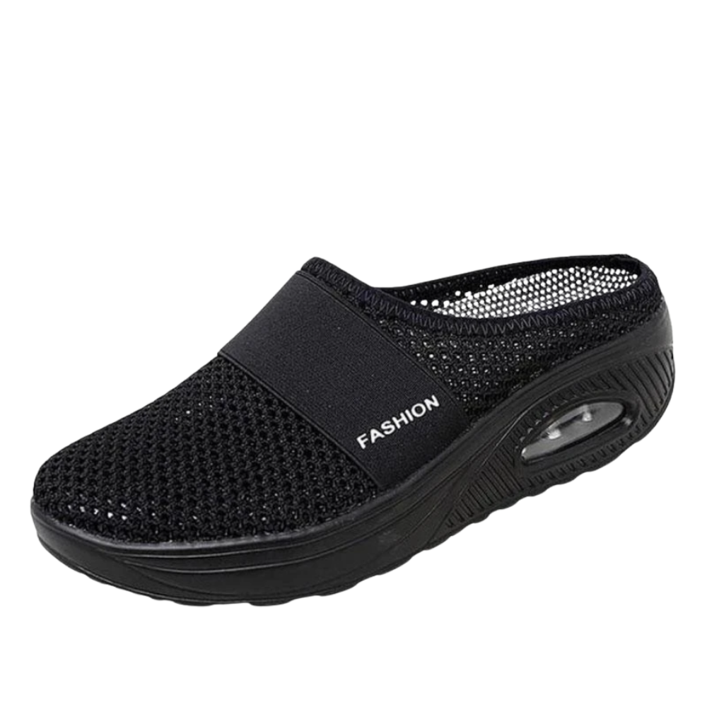 Orthopedische Instappers voor Dames Luchtgeveerd Comfortabel Zacht Slip-On | Sansoti