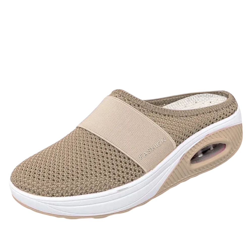 Orthopedische Instappers voor Dames Luchtgeveerd Comfortabel Zacht Slip-On | Sansoti