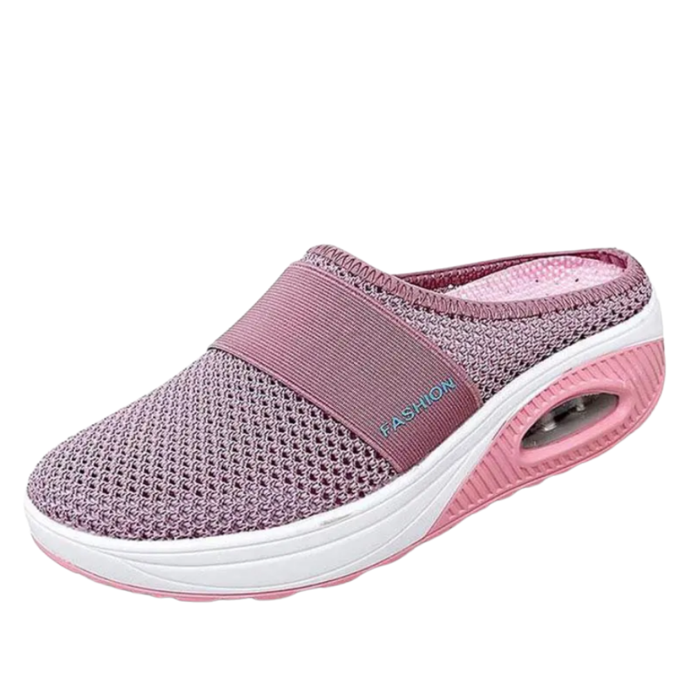 Orthopedische Instappers voor Dames Luchtgeveerd Comfortabel Zacht Slip-On | Sansoti