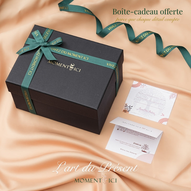 Lebensbaum mit Natursteindekoration, spirituelles Wohnaccessoire für Meditation, Chakren, Energiesteine und Wellness | Sansoti