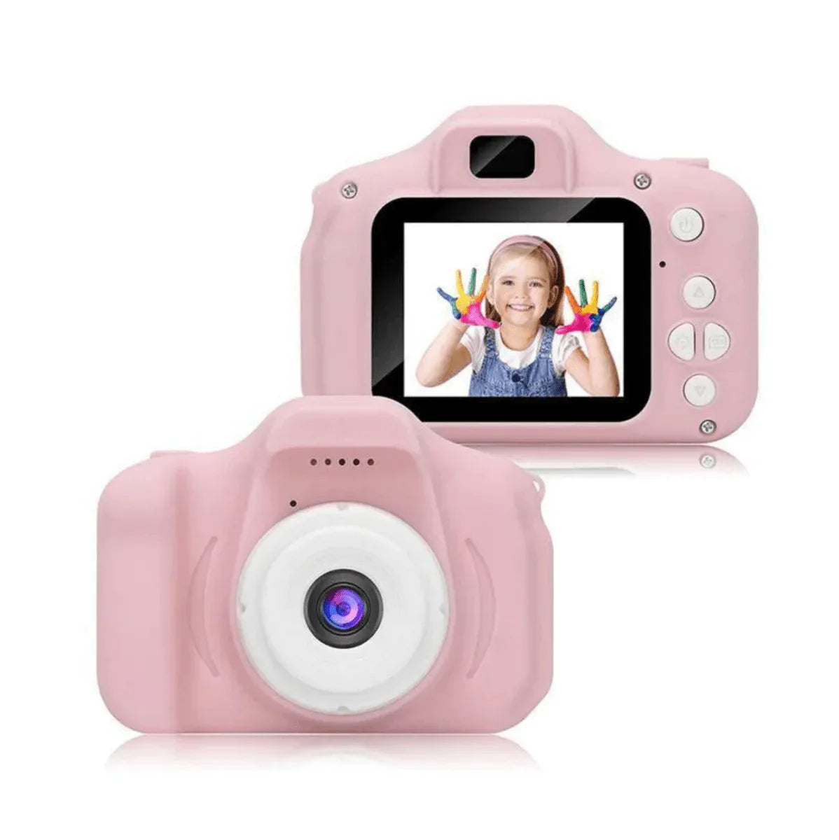 Kindercamera 12MP Robuust Ontdekken Creatief Fotograferen Intuïtieve Bediening Compact Kindvriendelijk | Sansoti