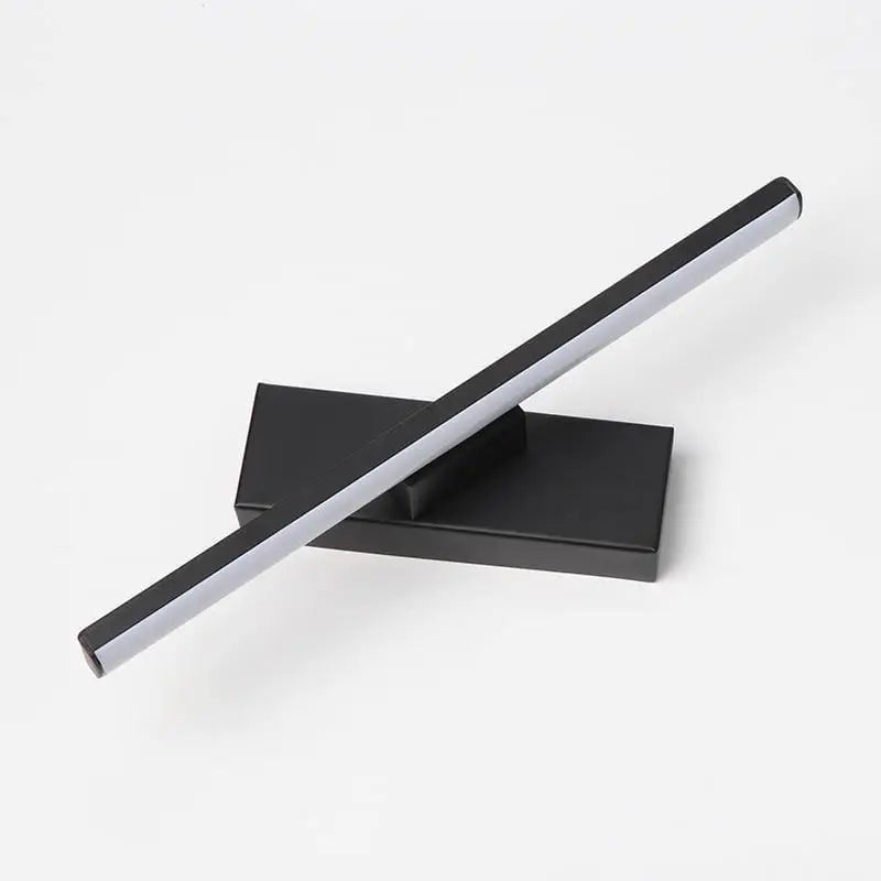 Wandleuchte Flach Skandinavisch Acryl Schwarz Weiß 36cm LED Warmweiß Wohnzimmer Schlafzimmer Modern | Restfield