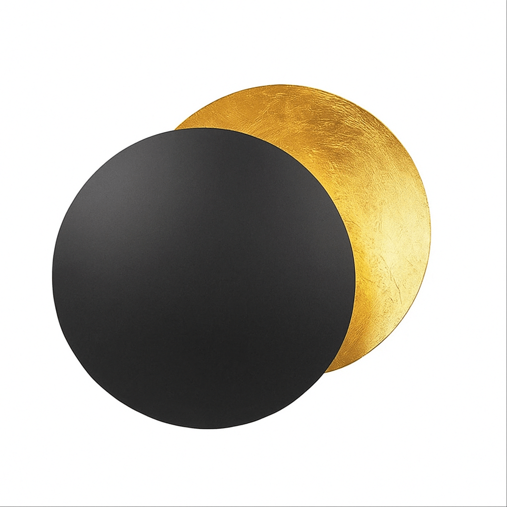 Applique murale Éclipse solaire Orientable Métal Or Art déco LED | Restfield
