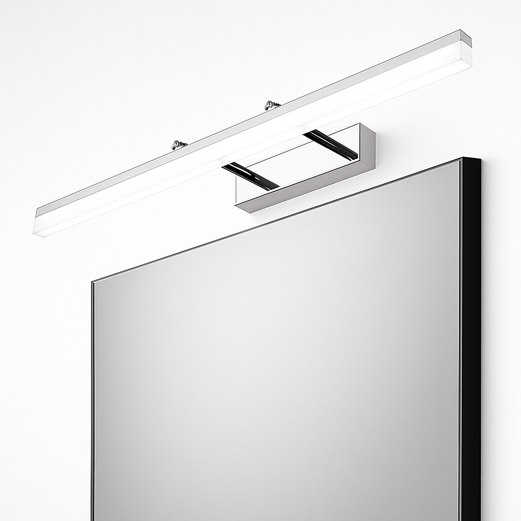 Spiegelleuchte LED Aluminium Gold Badezimmer Wohnzimmer Lineare Wandleuchte Spiegelbeleuchtung Make-up Lampe Kunst Beleuchtung | Restfield