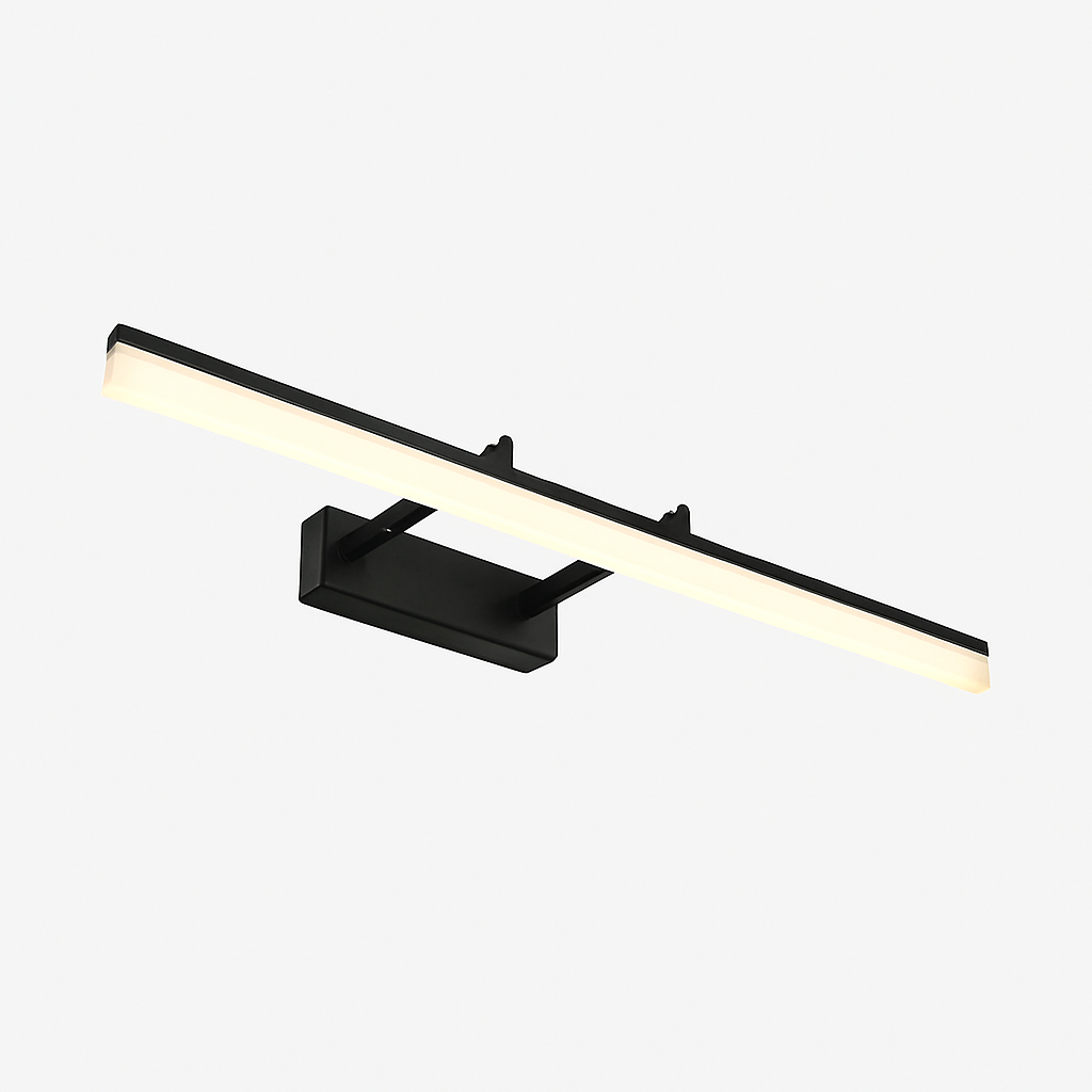 Spiegelleuchte LED Aluminium Gold Badezimmer Wohnzimmer Lineare Wandleuchte Spiegelbeleuchtung Make-up Lampe Kunst Beleuchtung | Restfield