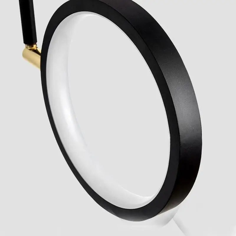 Wandlamp Scandinavisch Aluminium Zwart 48cm LED Dimbaar Modern Design | Sansoti