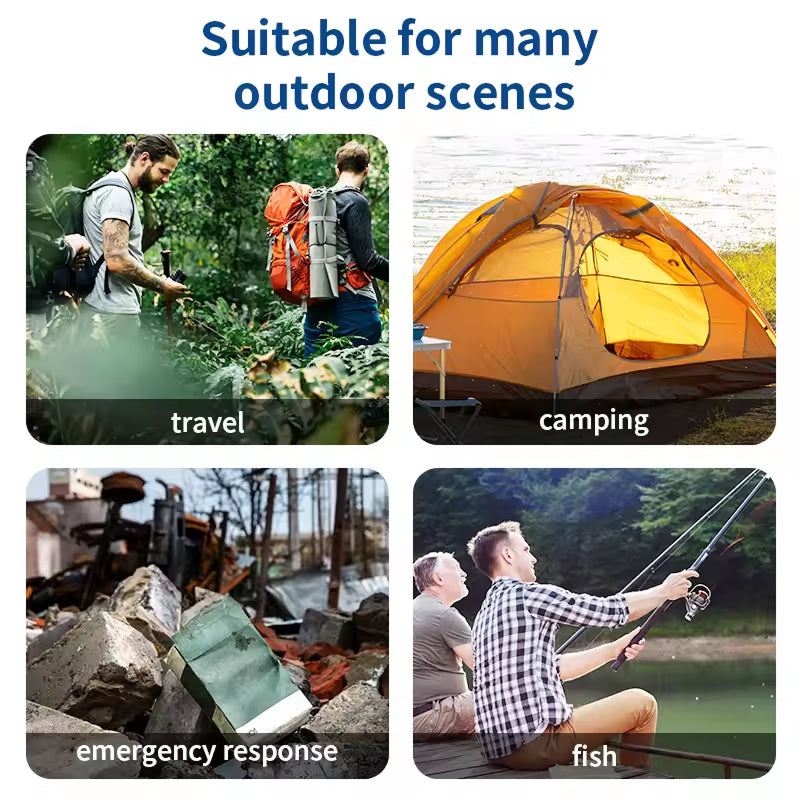 Tragbarer Wasserfilterstrohhalm, Kapazität 4000L, Outdoor, Camping, Wandern, Notfälle, Ultrafiltration, Survival | Sansoti
