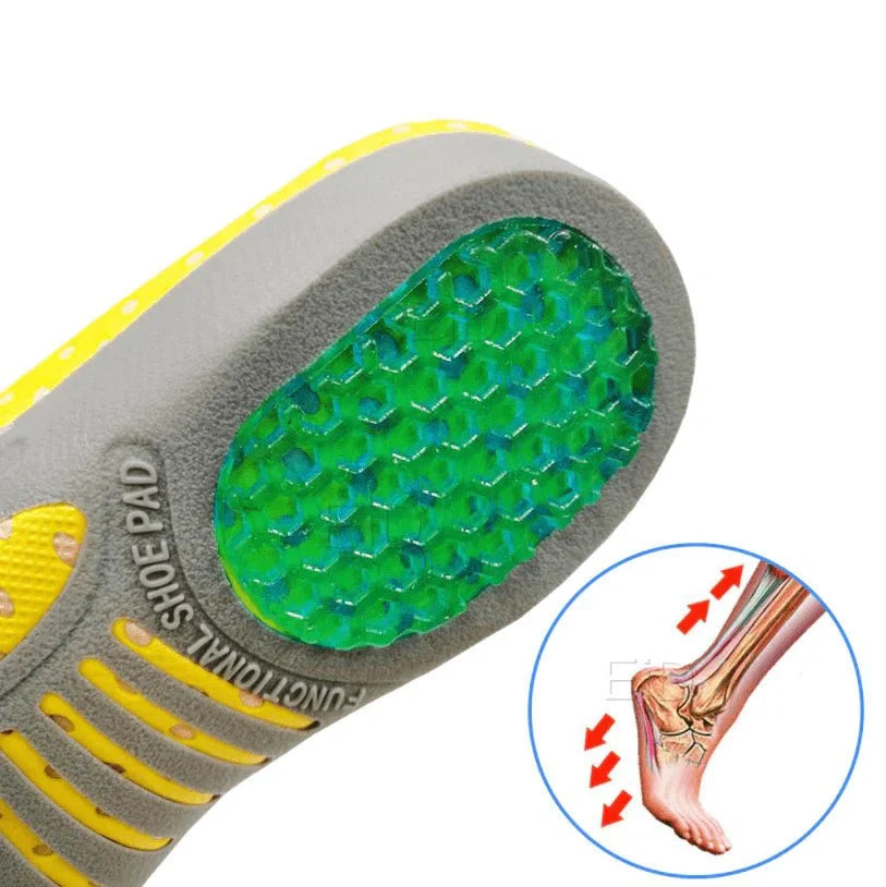 Orthopedische Gel Inlegzolen met Voetboogsteun voor Dagelijks Comfort Pijnverlichting en Optimale Pasvorm | Sansoti