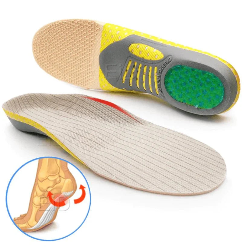 Orthopedische Gel Inlegzolen met Voetboogsteun voor Dagelijks Comfort Pijnverlichting en Optimale Pasvorm | Sansoti