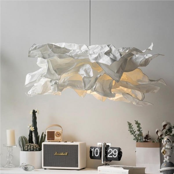 Hanglamp Wolk Papier LED 18W Nordic Japandi Ø43 Ø62 Ø85 | Sansoti