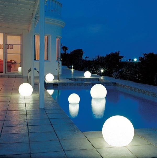 Oplaadbare LED Tuinbol met Afstandsbediening 16 Kleuren Sfeerverlichting voor Tuin Terras en Outdoor Decoratie | Sansoti