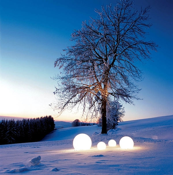 Oplaadbare LED Tuinbol met Afstandsbediening 16 Kleuren Sfeerverlichting voor Tuin Terras en Outdoor Decoratie | Sansoti