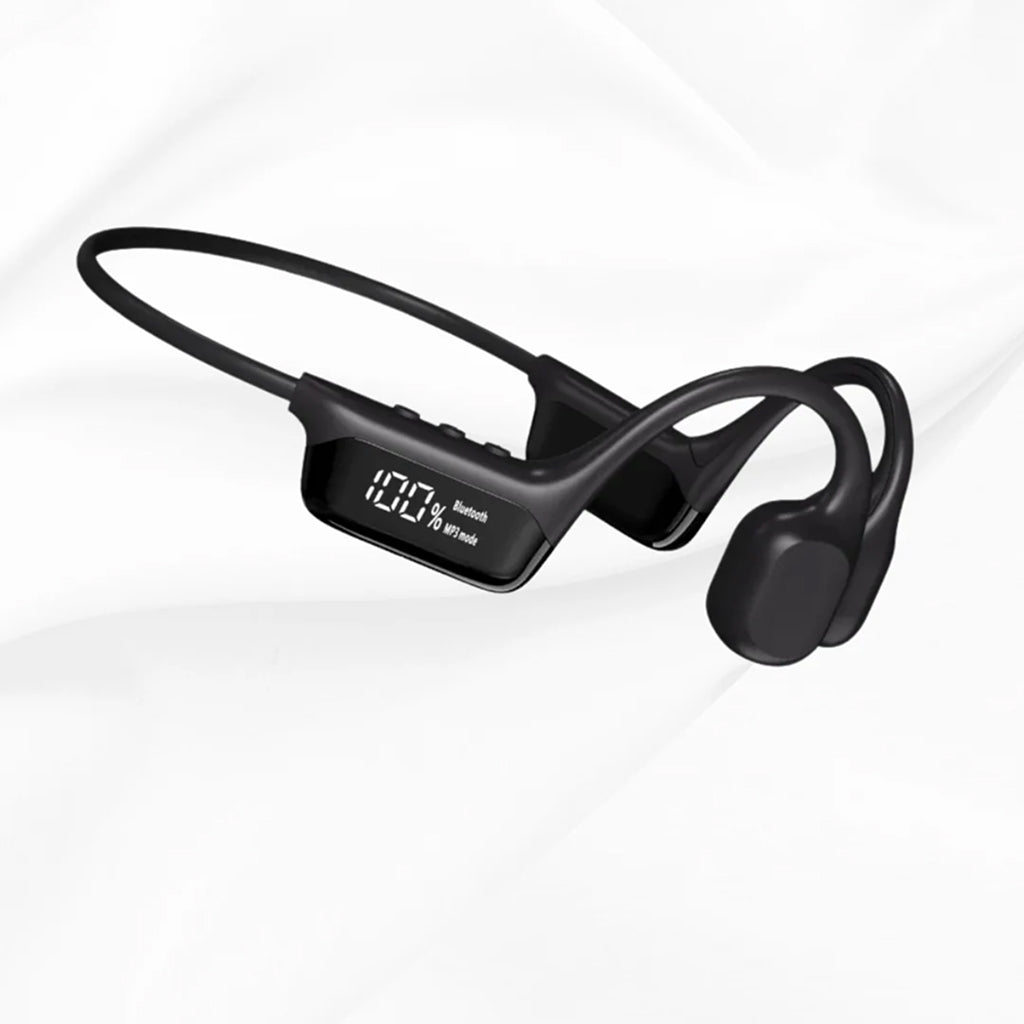 Kabellose Knochenleitungs-Kopfhörer mit Open-Ear-Design, IPX5-wasserbeständigem Titanrahmen für Sport und Laufen | Sansoti