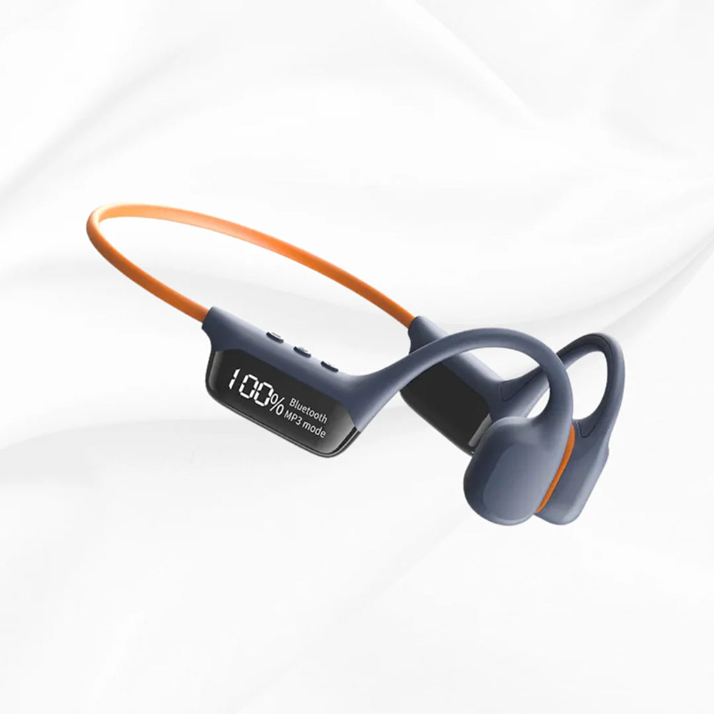Kabellose Knochenleitungs-Kopfhörer mit Open-Ear-Design, IPX5-wasserbeständigem Titanrahmen für Sport und Laufen | Sansoti