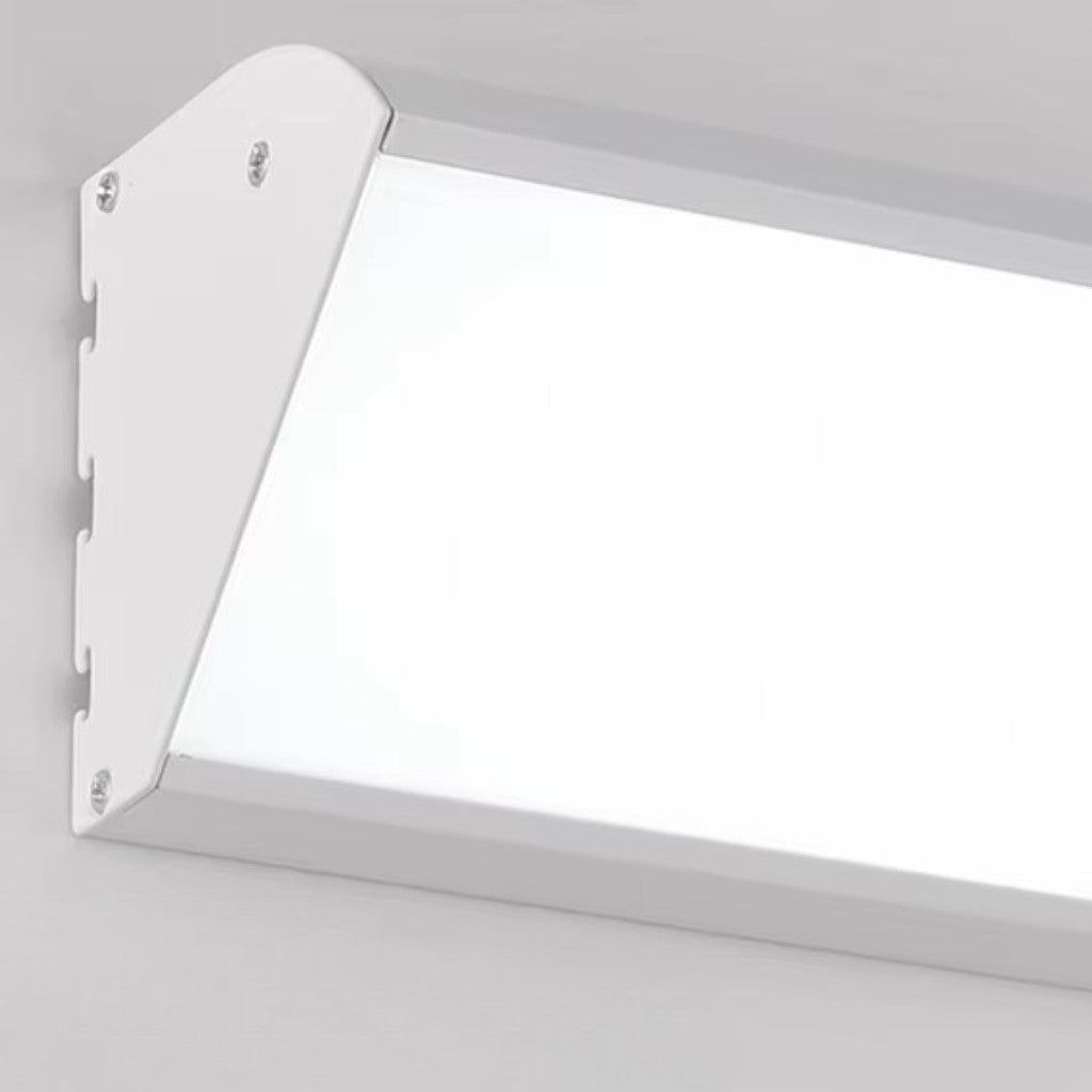 Applique murale extérieure à LED en aluminium, étanche IP65, noir et blanc, 20–90 cm, lumière chaude, froide ou neutre, jardin et véranda | Sansoti