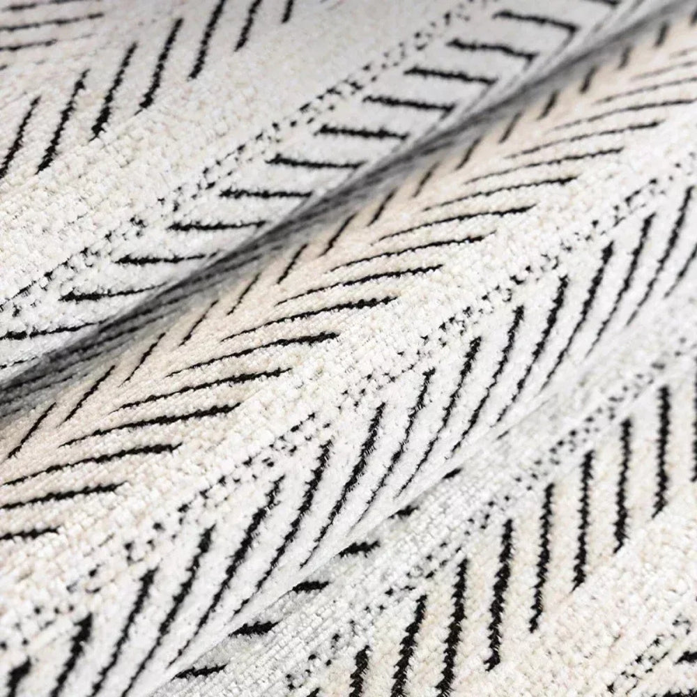 Herringbone Sofa Cover with Wavy Edge Herringbone Microfiber Furniture Protector Sofa Decor Sofa Slipcover Living Room | Sansoti