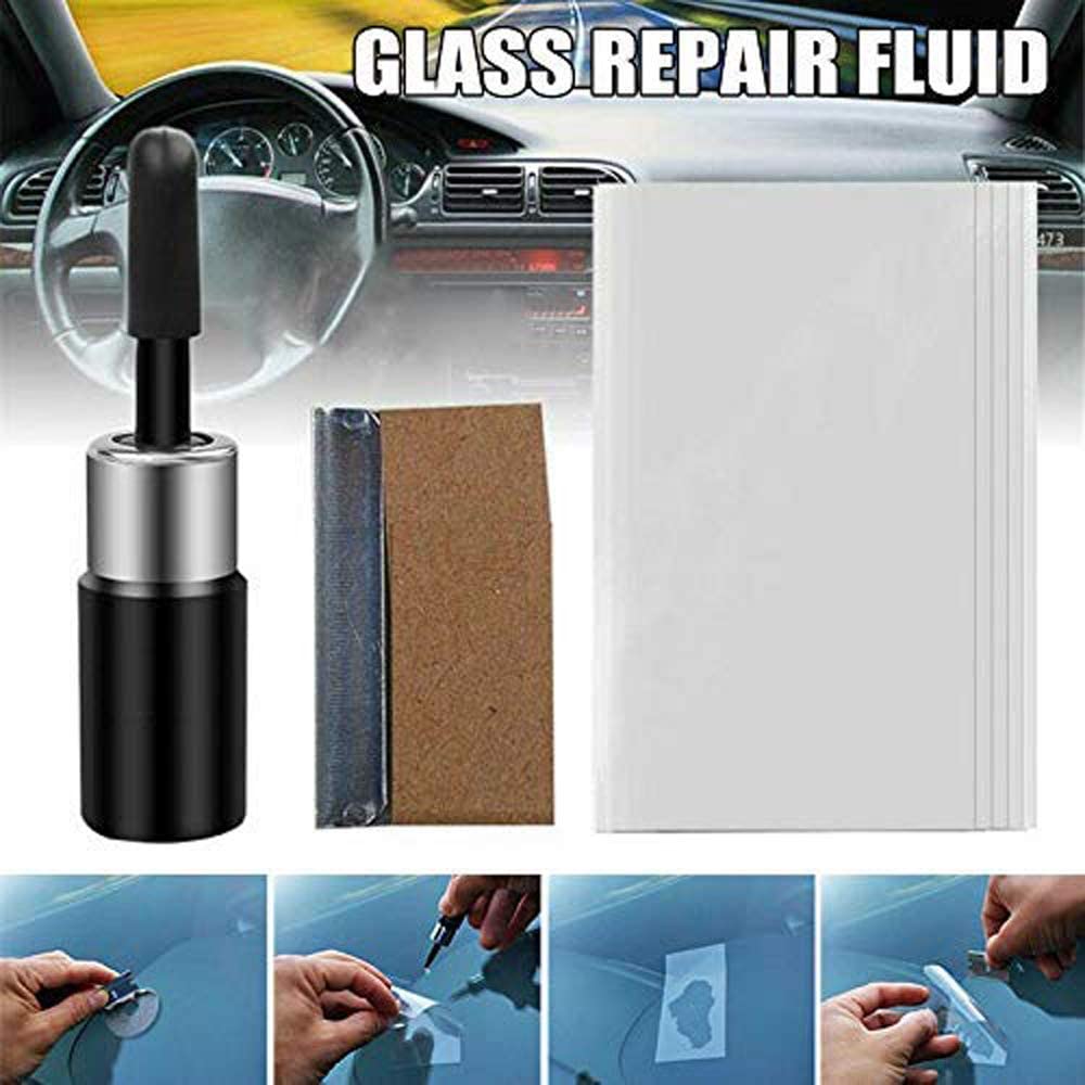 Glasreparatievloeistof Auto Ruit Herstel Kit Sterrenscheur Windscherm Chip Nanotechnologie Voertuig Reparatie | Sansoti