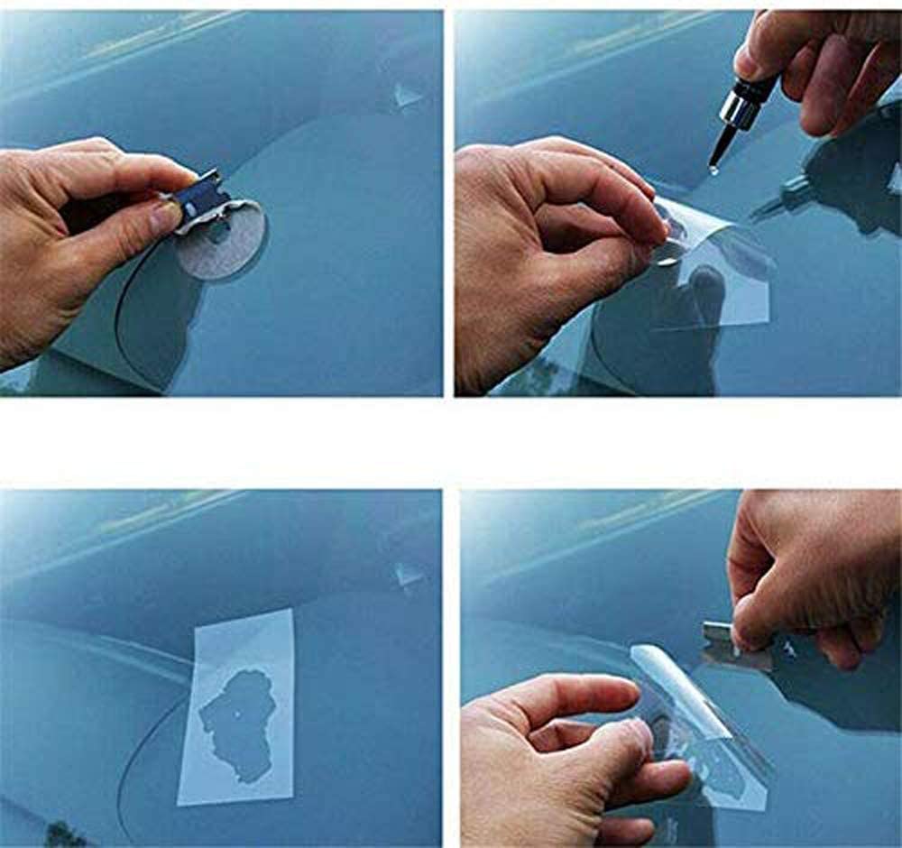 Glasreparatievloeistof Auto Ruit Herstel Kit Sterrenscheur Windscherm Chip Nanotechnologie Voertuig Reparatie | Sansoti