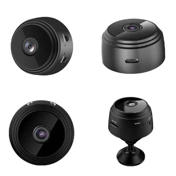 Draadloze Beveiligingscamera met Magnetische 360° Montage en Nachtzicht voor Auto | Sansoti