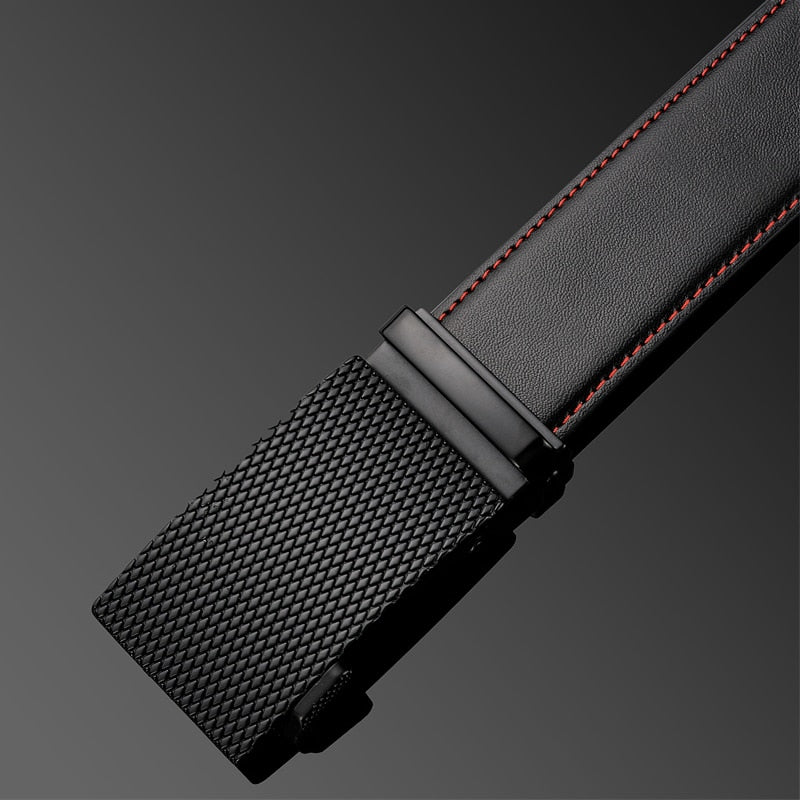 Zakelijke Leren Riem Klassiek 110-130cm Volnerf Rundleer Waterbestendig Kraswerend voor Kantoor Werk | Sansoti