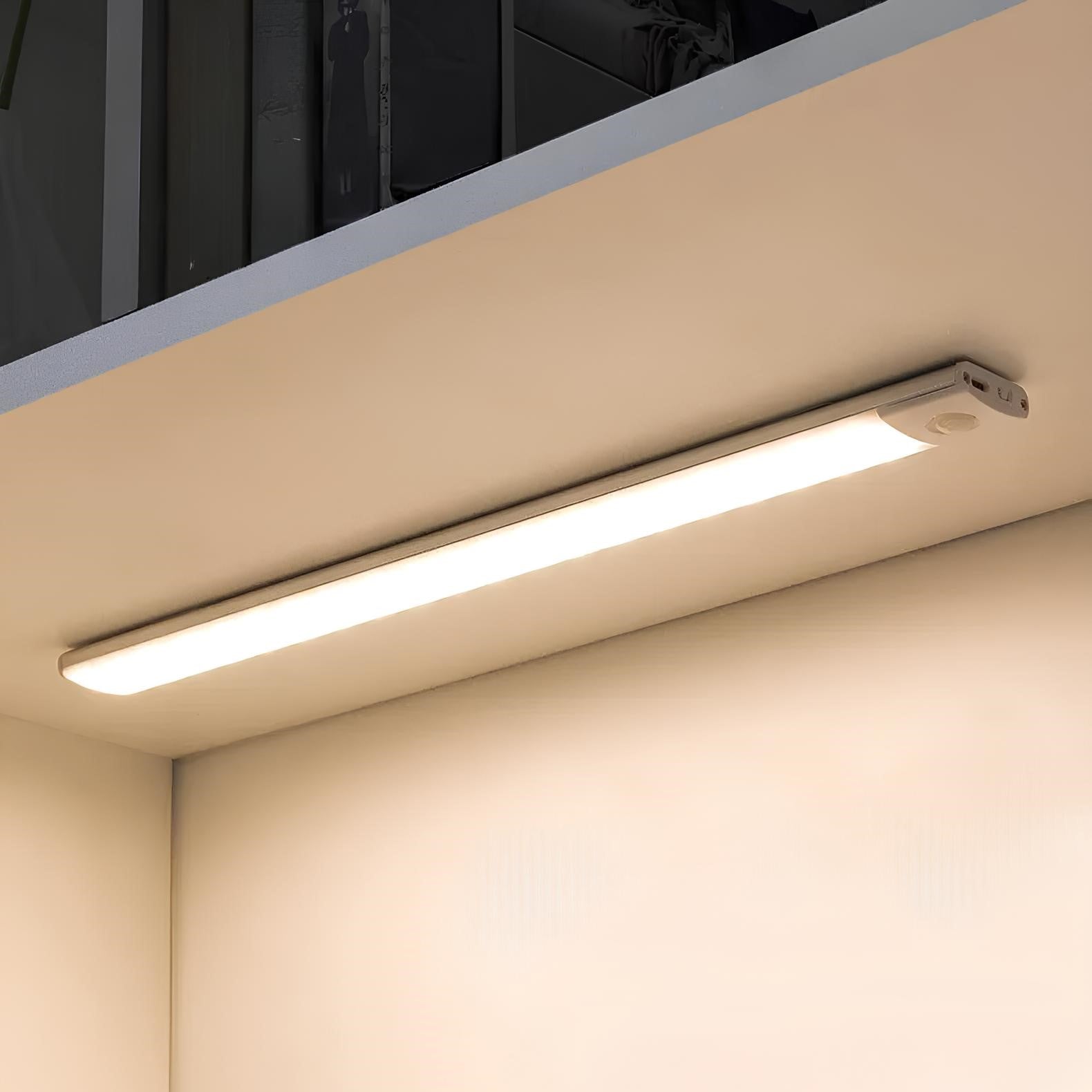 Bewegingssensor Lamp Draadloos ABS Compact Hal Trap Kast Nachtlamp Automatisch Licht USB Oplaadbaar | Sansoti
