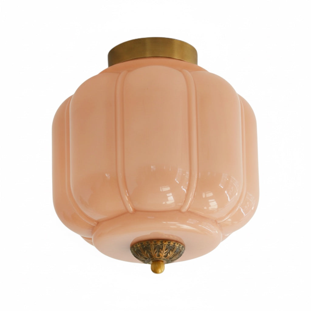 Plafondlamp Melkglas Glazen Kap Moderne Verlichting Scandinavische Stijl Woonkamer Eetkamer Slaapkamer Flush Mount | Sansoti