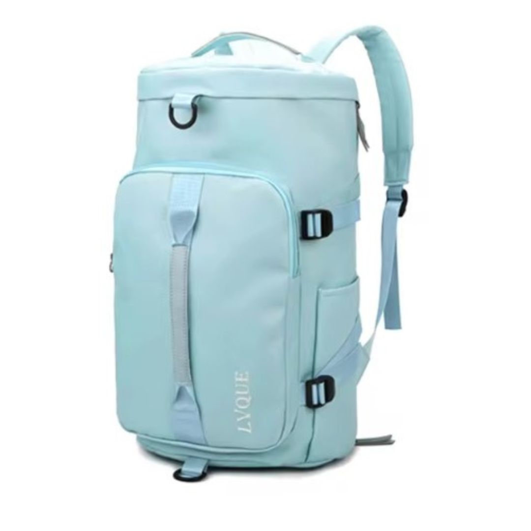 Waterdichte Reisrugzak 46cm Oxford Sport & Outdoor Rugtas Zwart Blauw | Sansoti