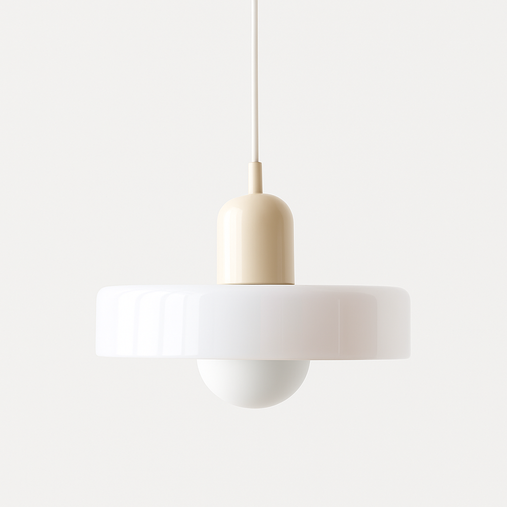 Geometrische Pendelleuchte Farbglas E27 Verstellbar Esstisch Kücheninsel Retro-Design Stimmungsbeleuchtung | Sansoti