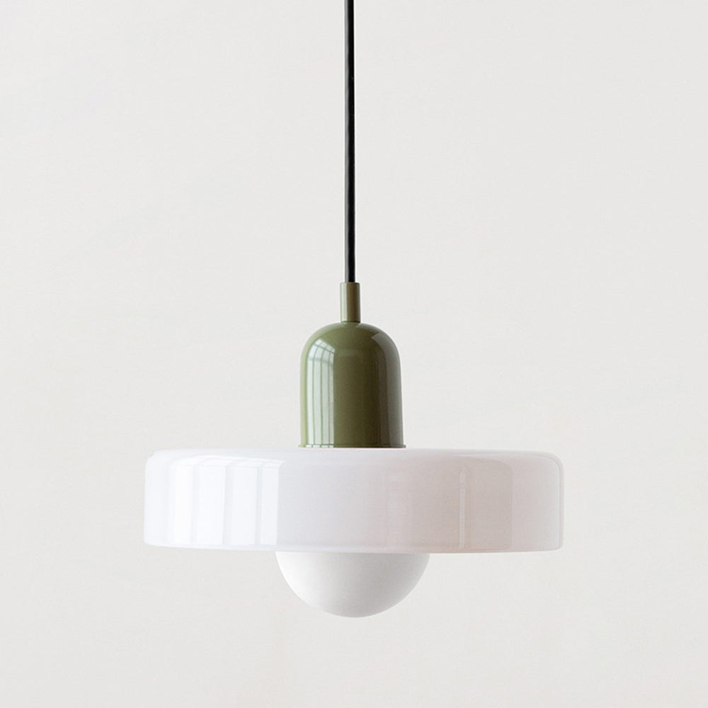 Geometrische Pendelleuchte Farbglas E27 Verstellbar Esstisch Kücheninsel Retro-Design Stimmungsbeleuchtung | Sansoti