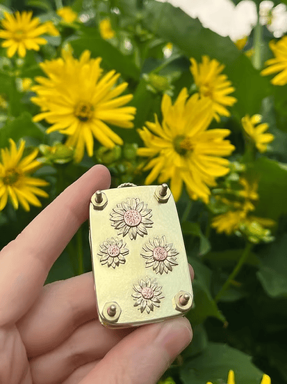Mini Bloemenpers Compacte Botanische Droogpers Draagbare Herbarium Pers Natuurlijke Bladeren Bewaren | Sansoti