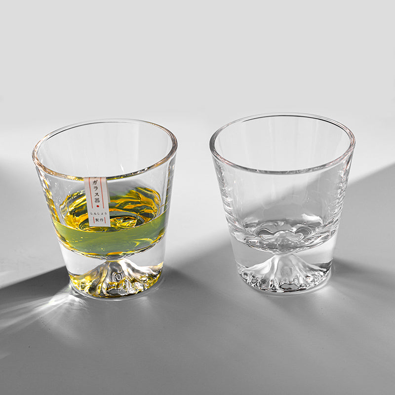 Kristallen Whiskyglazen Set Handgemaakt met Houten Cadeaubox 300-400ml Japans Vakmanschap voor Whisky Liefhebbers Tumbler Luxe Drinkglazen | Sansoti