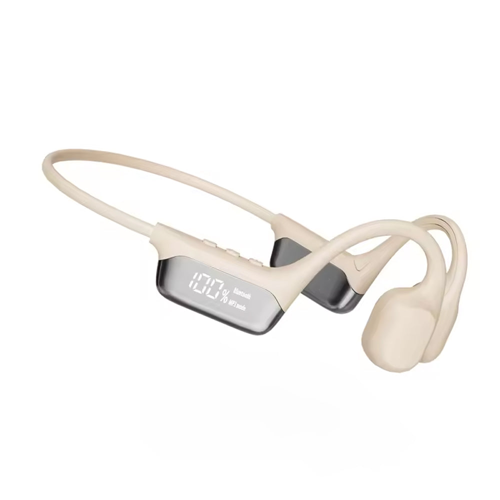 Waterproof Bone-Conduction Swimming Headphones 32GB IPX8 360° Surround Audio for Swimming Pool Diving Water Sports | Sansoti