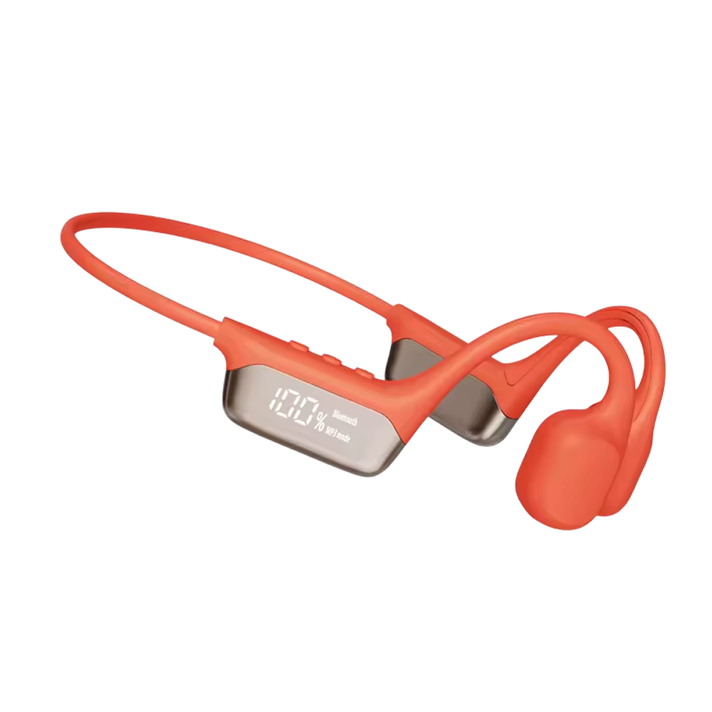 Waterdichte Zwemkoptelefoon met Botgeleiding 32GB IPX8 360° Surround Audio voor Zwembad Duiken Watersport | Sansoti