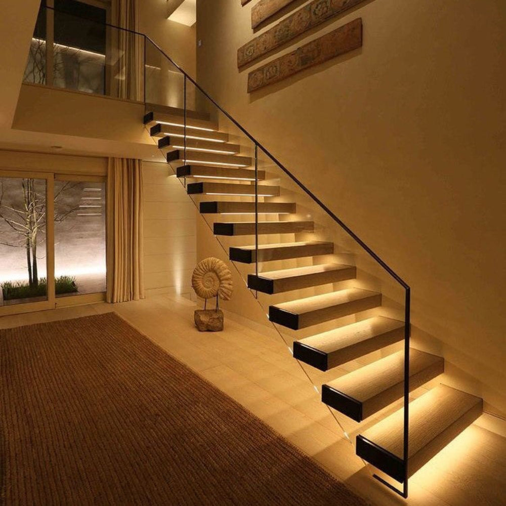 Bewegingssensor LED-Strip voor Bedframe 21-50cm Warm of Koel Wit | Sansoti