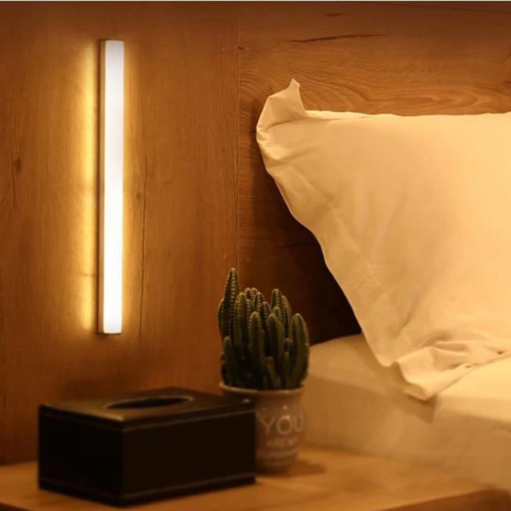 Bewegingssensor LED-Strip voor Bedframe 21-50cm Warm of Koel Wit | Sansoti