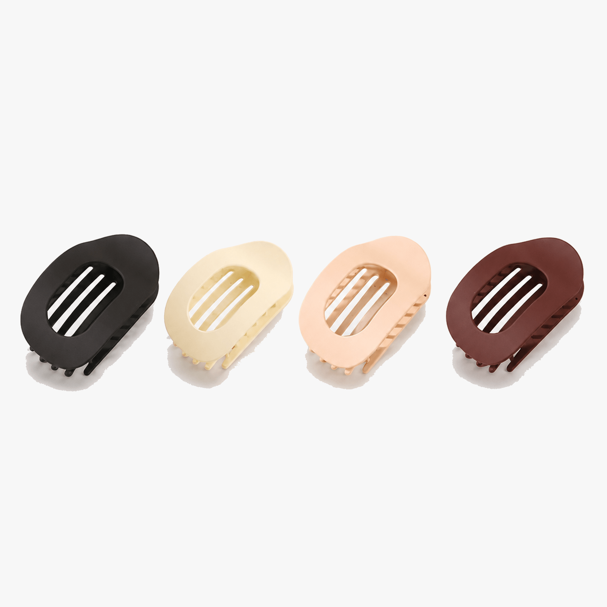 Platte Haarclips Set van 4 – Comfortabel Ontwerp Zonder Drukpunten | Sansoti