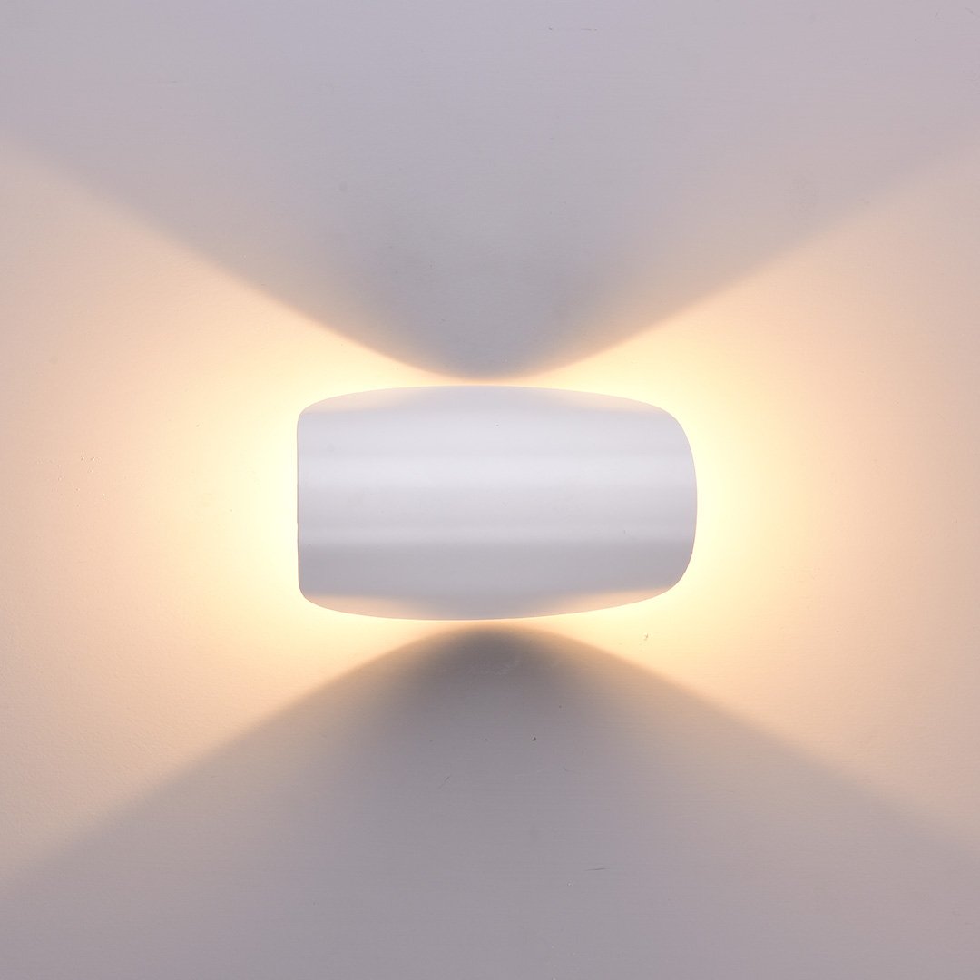 Swivel LED Wall Lamp with Adjustable Metal Reflector for Modern Interior | Sansoti
