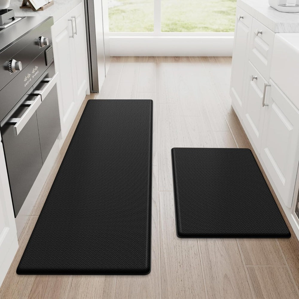 Keukenmat Antivermoeidheid Foam Rood Non-slip Waterbestendig Keuken Sta Mat Comfortmat Vloermat Lang Staan Koken | Sansoti