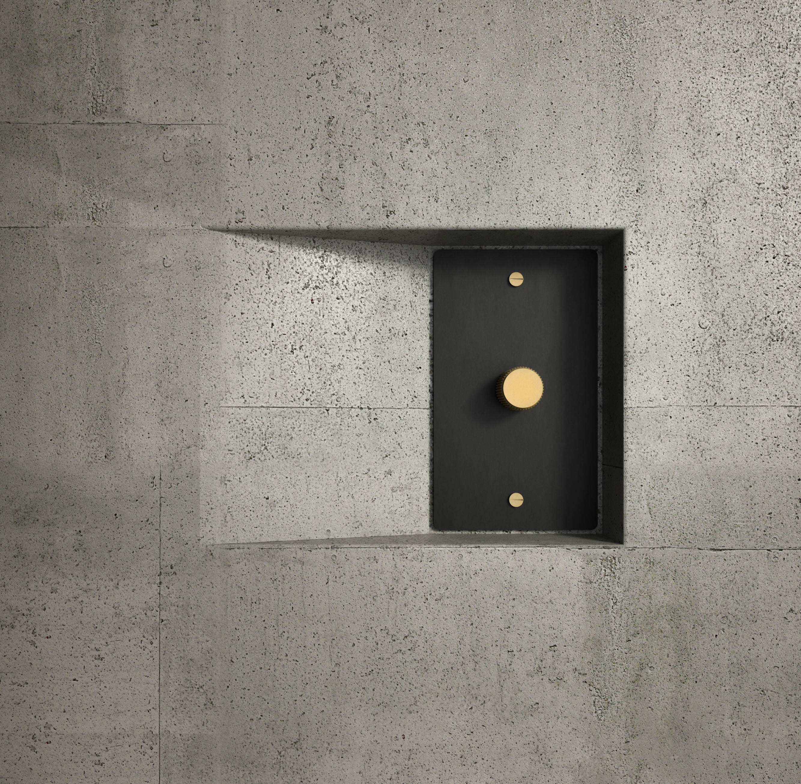 Luxe Messing Dimmer Schakelaar Met Draaiknop En Tijdloos Design | Sansoti