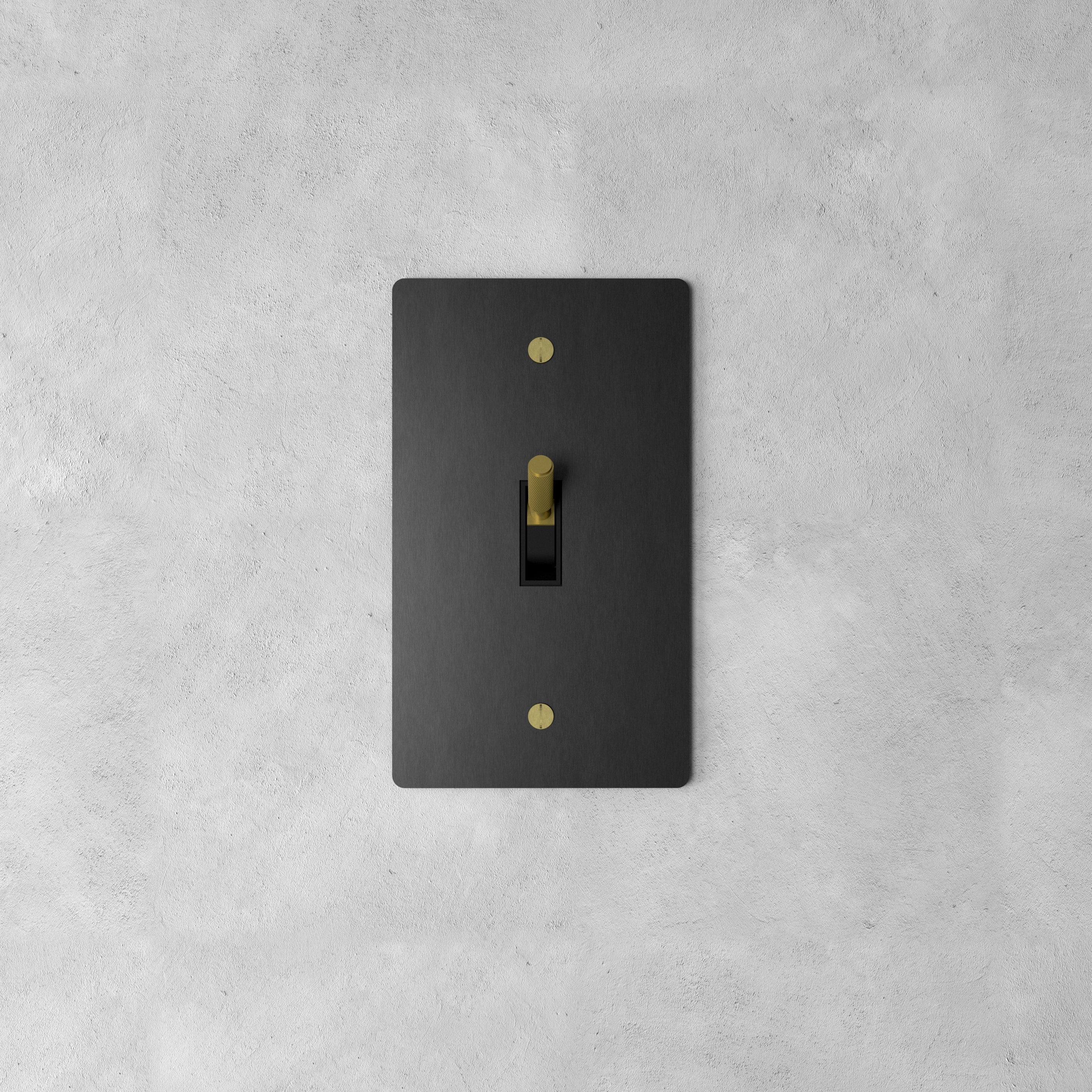 Luxuriöser Messing-Kippschalter mit minimalistischem Design und hochwertiger Oberfläche | Restfield