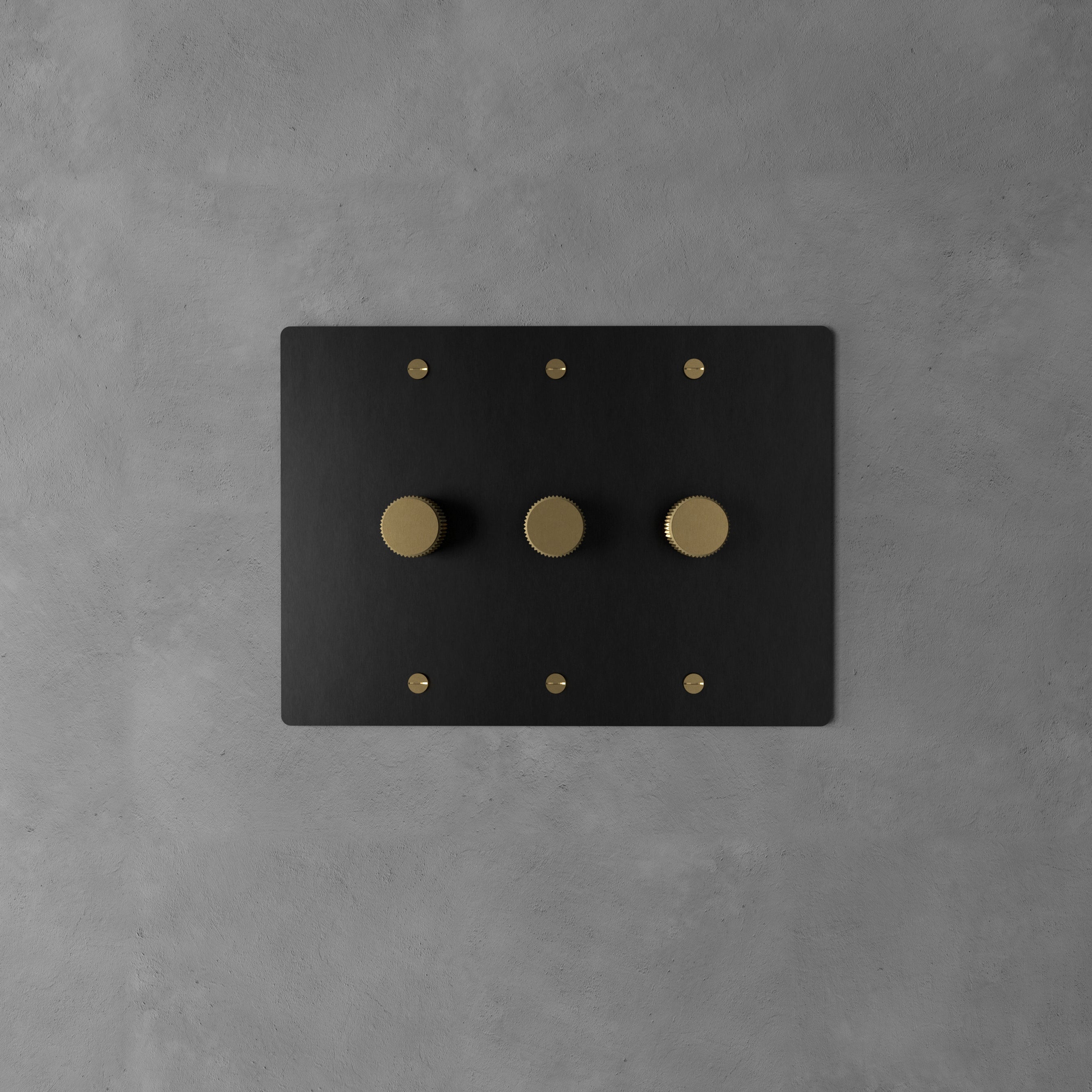 Luxe Messing Dimmer Schakelaar Met Draaiknop En Tijdloos Design | Sansoti