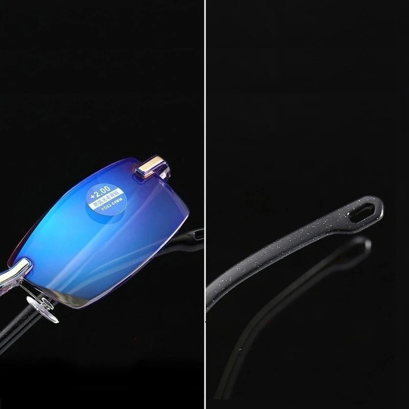 Multifocale Leesbril Lichtgewicht TR90 Progressief Glas Blauw Lichtfilter Computer Lezen Anti Vermoeidheid Dames Heren Sterkte 1.0 1.5 2.0 2.5 3.0 3.5 4.0 | Sansoti