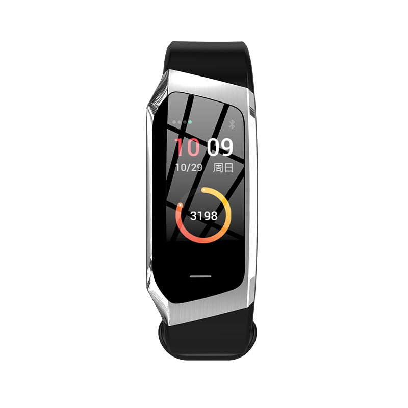 Slimme Fitness Tracker met Hartslagmeter en Bloeddrukfunctie - 24/7 Gezondheidsmonitoring & Sporttracking | Sansoti