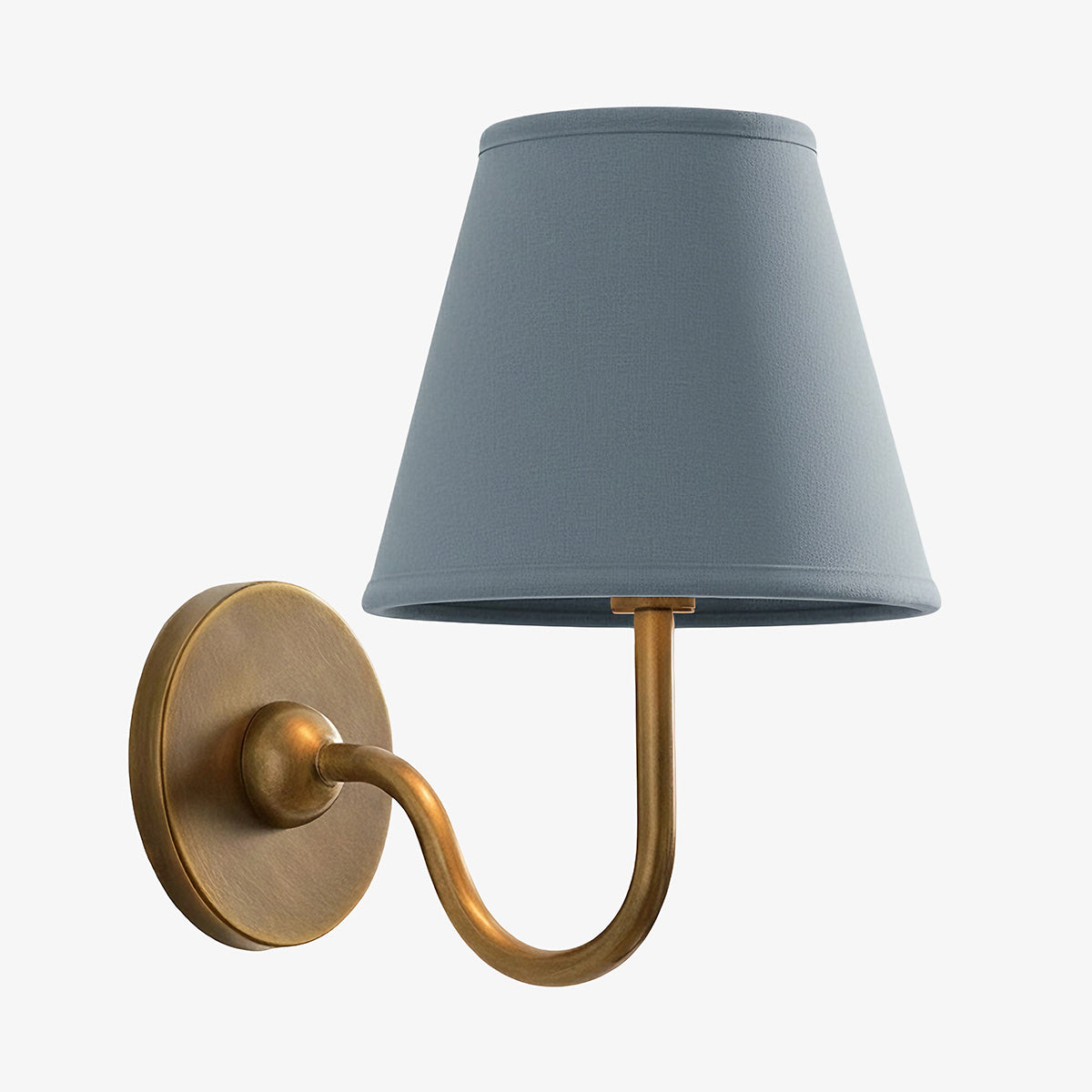 Wandlamp met Geplisseerde Stoffen Kap – Klassieke Verlichting voor Slaapkamer en Woonkamer | Sansoti