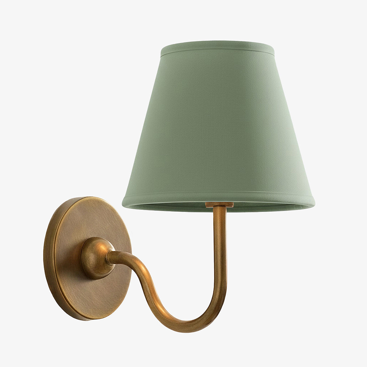 Wandlamp met Geplisseerde Stoffen Kap – Klassieke Verlichting voor Slaapkamer en Woonkamer | Sansoti