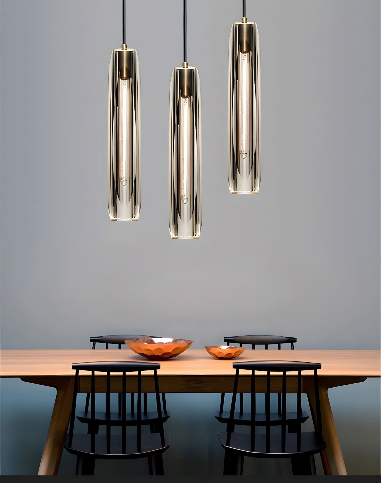 Post Moderne Messing Hanglamp Met K9 Kristal En Verstelbare Kabel | Sansoti
